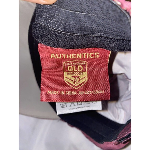 State of Origin Maroons Queensland Australia QLD Cap Hat Adjustable Canterbury - Picture 6 of 8
